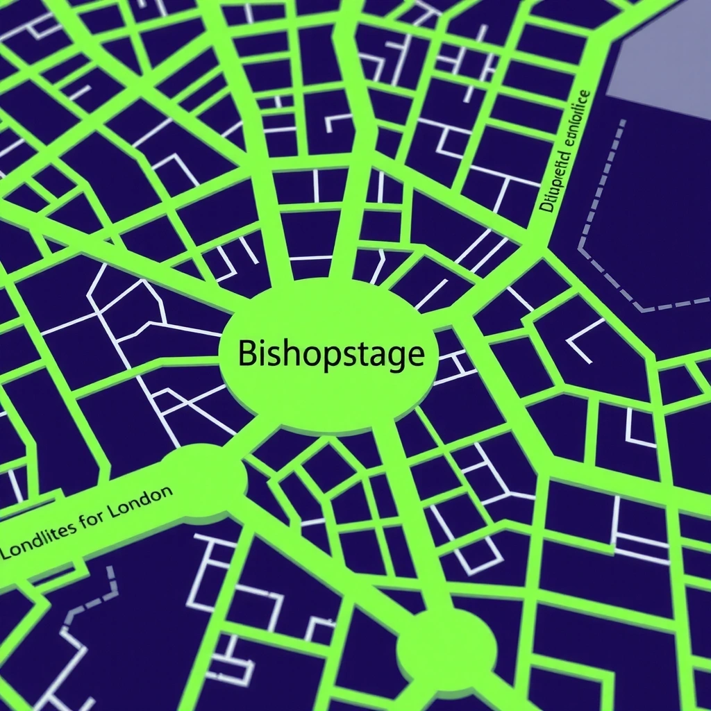 London city map and transport