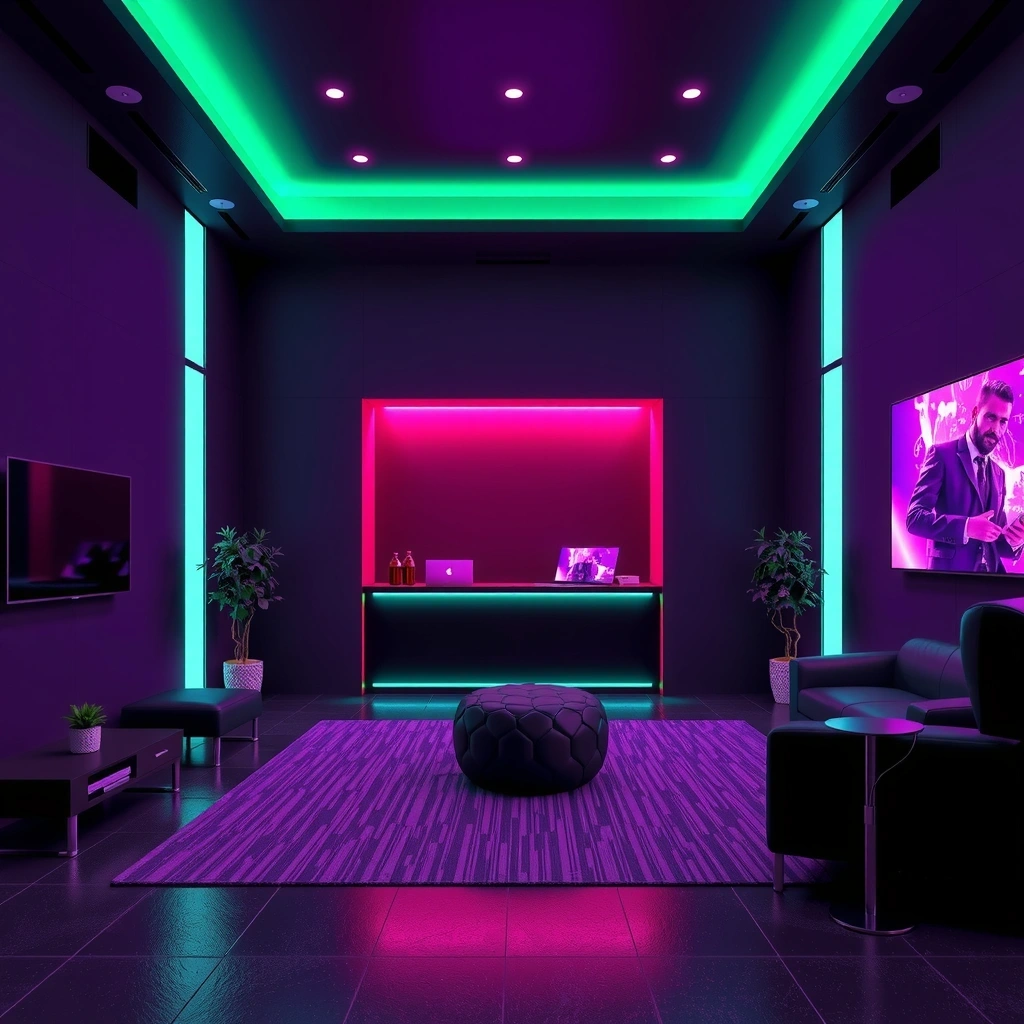 Office reception area